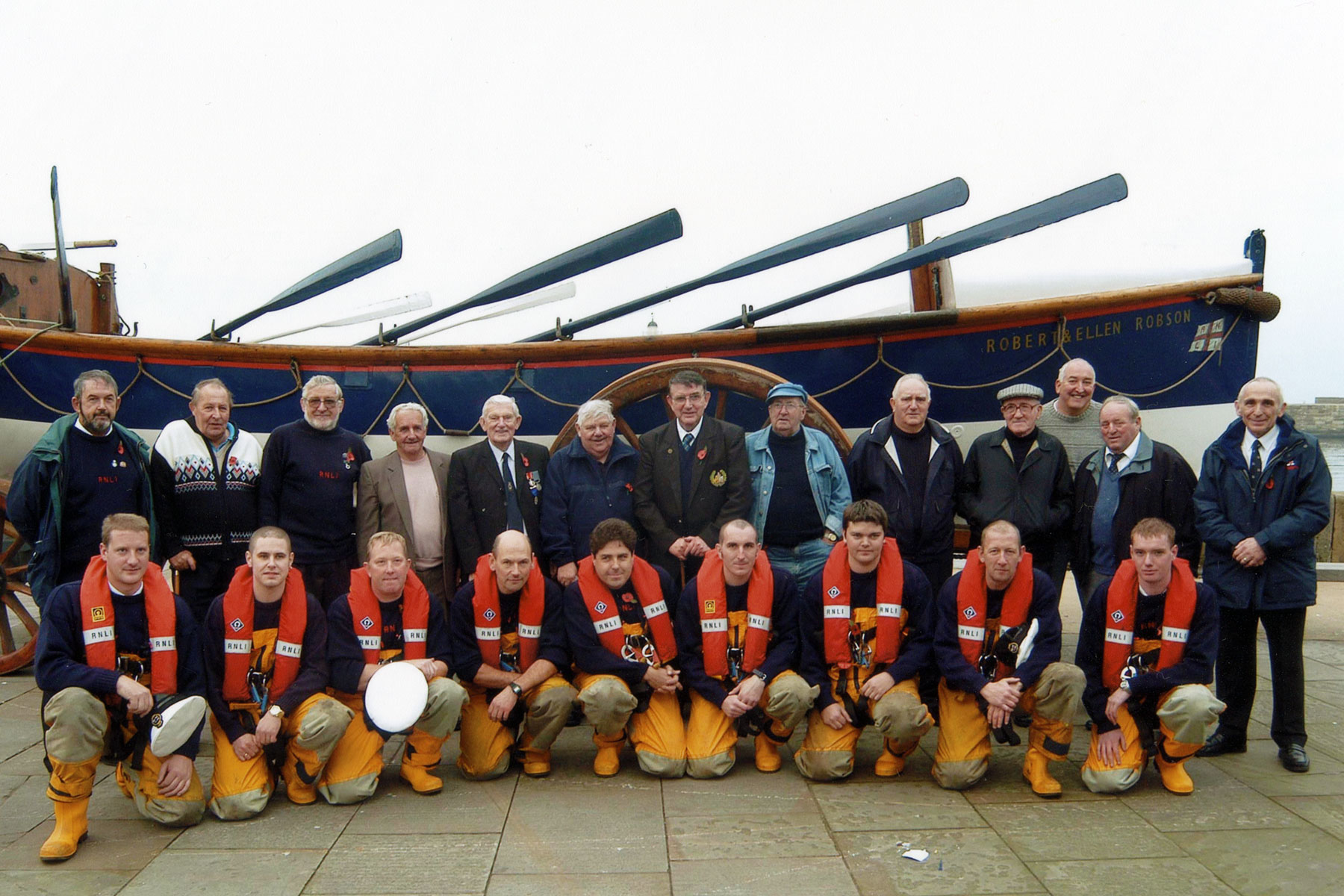 Lifeboat Crew Old and New
